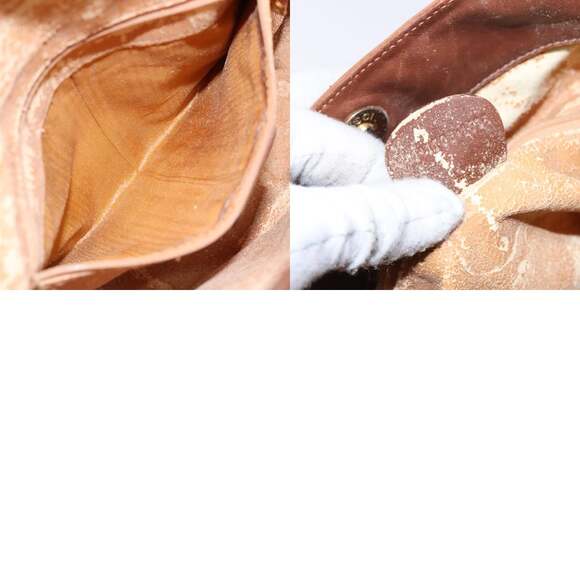 GUCCI Bamboo Hand Bag Leather Brown Gold 001 1705 001 1705 - Picture 12 of 12